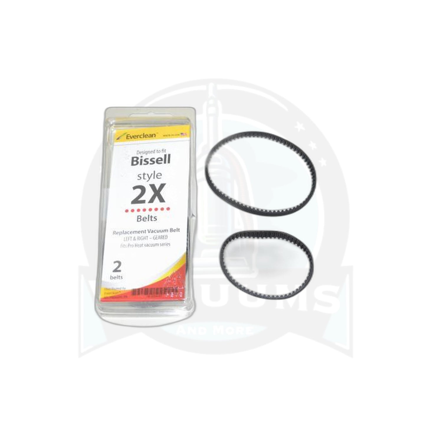 Bissell ProHeat 2X Carpet Cleaner Geared Belt - Fits Left or Right Side