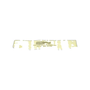 Dirt Devil Micro Fresh Front Panel Filter - Swivel Glide - 3.25 x 7.25 Inch