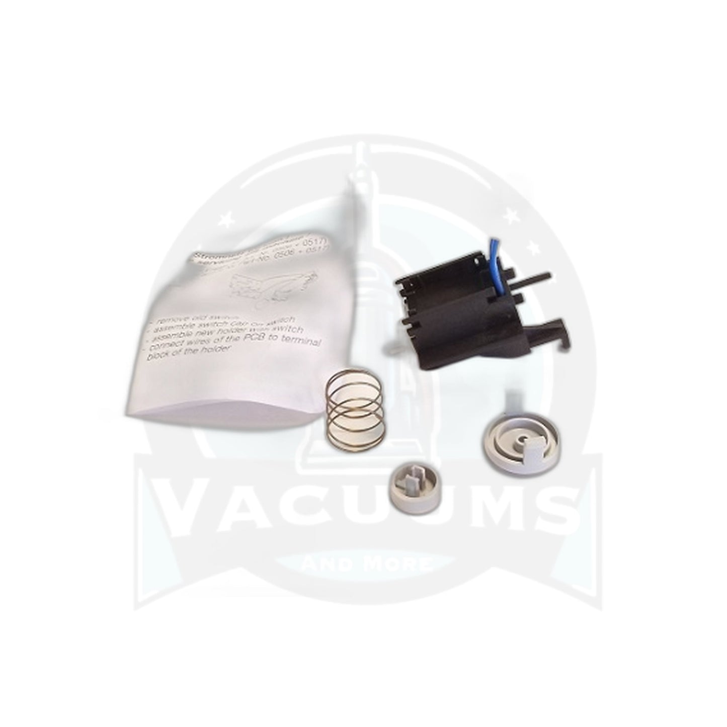 Windsor Switch Kit, Commercial Vacuum Power Switch Repair