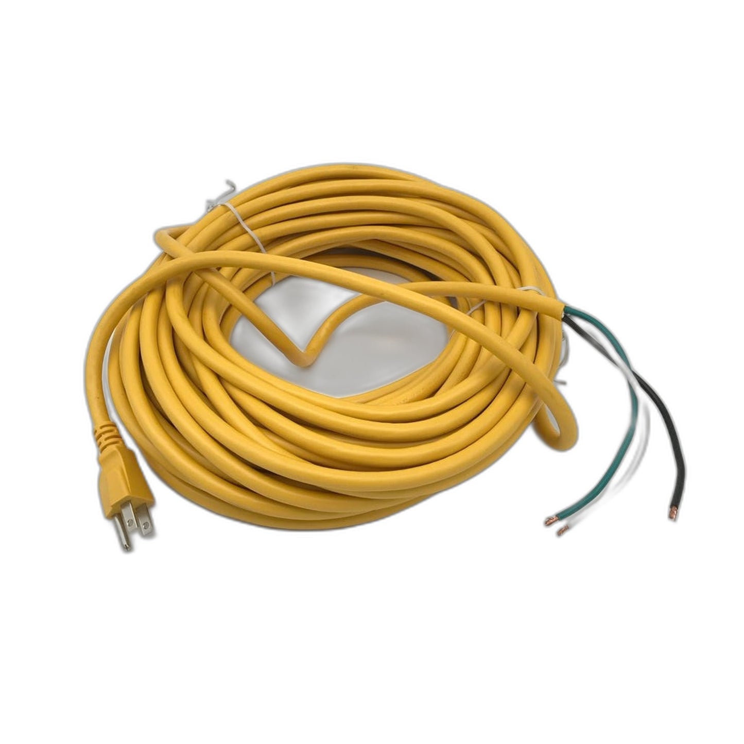 Powr-Flite 75 ft. Yellow 14/3 Vacuum Power Cord, 115V