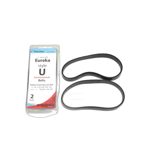 Eureka Type U Belt (2 Pack) - Fits Victory Upright Vacuum
