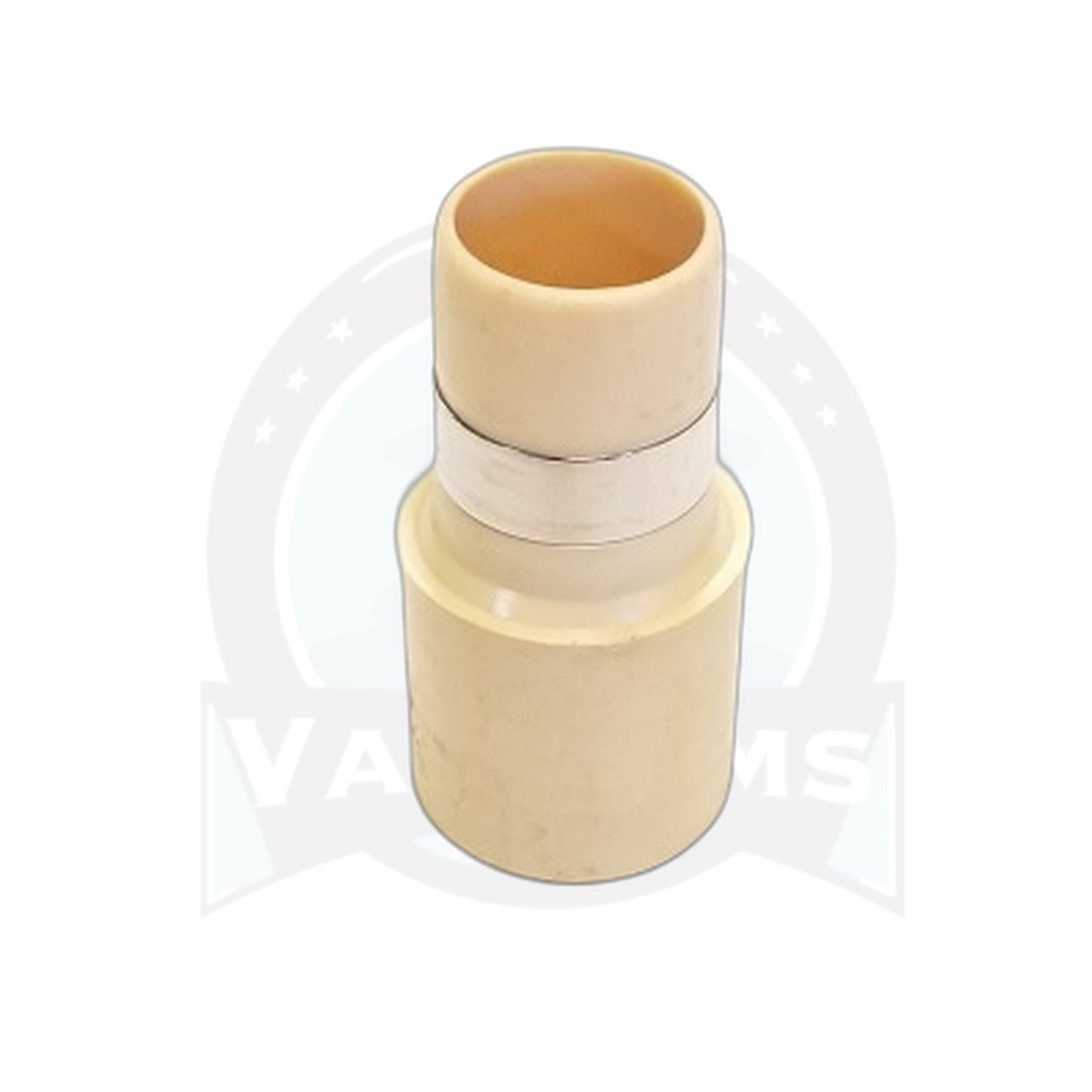 1-3/8" Metal-Banded CV Cuff, Ivory/Beige, for Crushproof Hoses