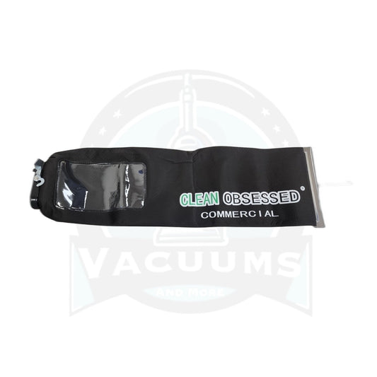 Clean Obsessed Cloth Shakeout Bag w/ Latch Coupling, Black