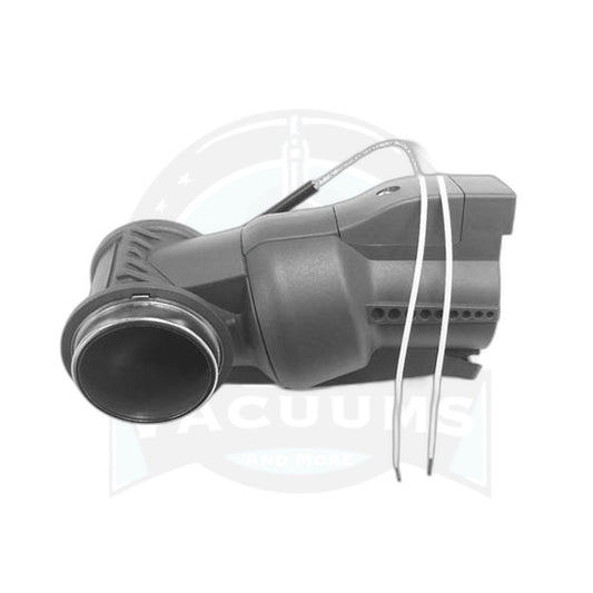 SEBO ET-1 / ET-2 Power Nozzle Swivel Neck Complete, Dark Grey #2307DG