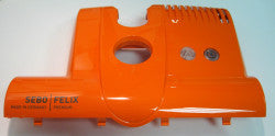 Power Head Cover, for ET-1, with FELIX print for Fun (orange)