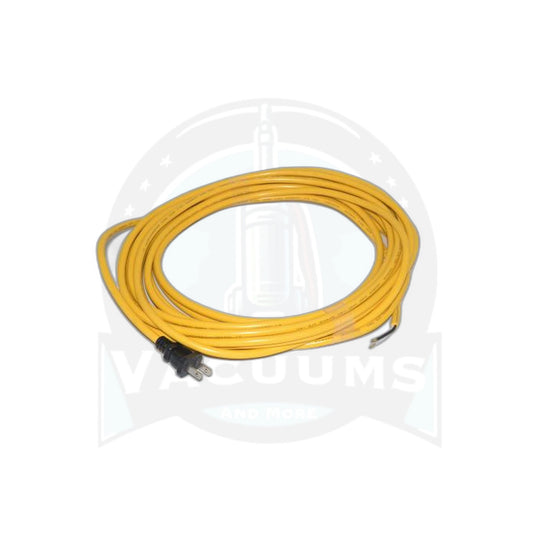 Yellow Power Cord - Numatic Henry / James Canister - Numatic