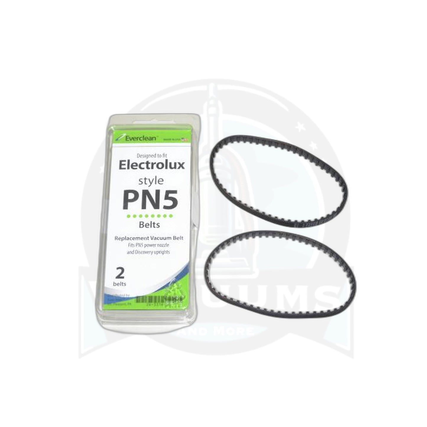 Electrolux Geared Belt 2-Pack - Fits PN5, Discovery Upright, EverClean - Electrolux/Aerus