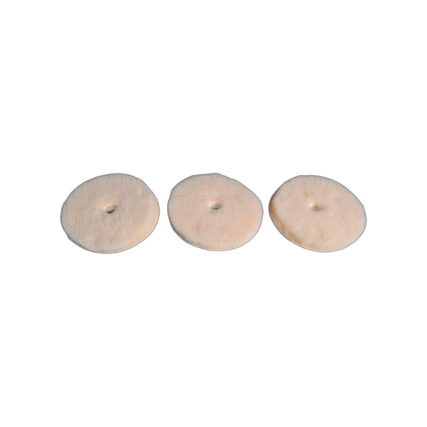 Electrolux Lambswool Polisher and Shampooer Pads 3-Pack with Snaps