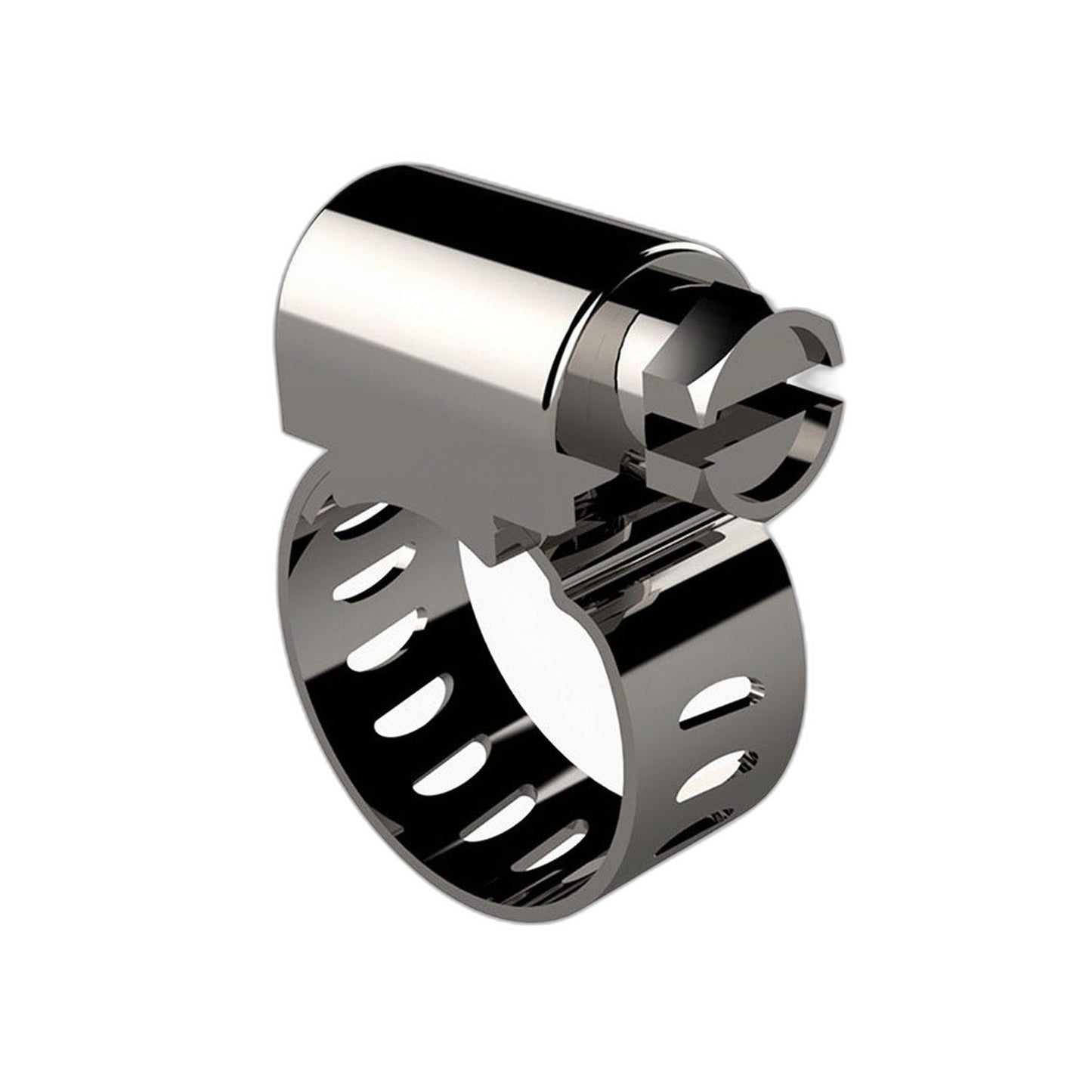 Stainless Steel Worm Gear Clamp, 1/4 in. SAE Size 4