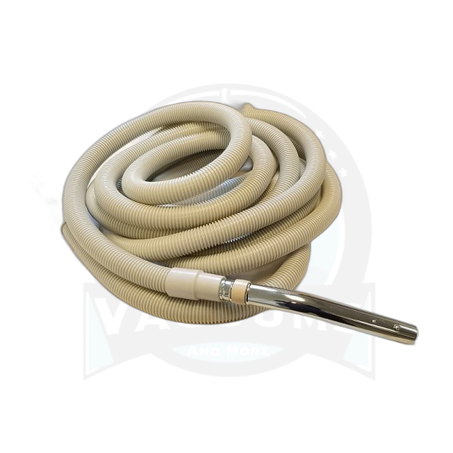 NuTone 30' x 1-1/4" Central Vac Hose Assembly, Button Lock