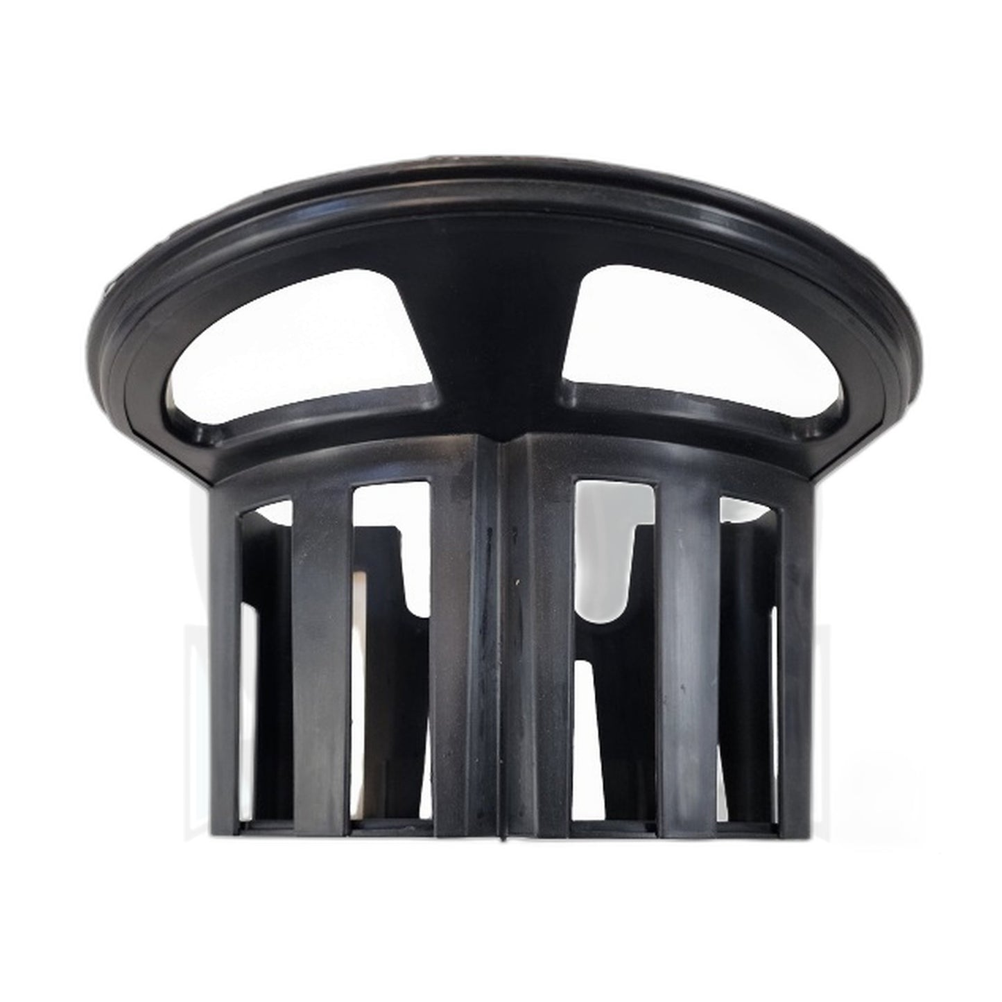 Plastic Vacuum Hose Hanger, Garden Hose Style, Black