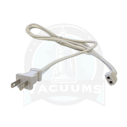 Dual-Voltage Central Vacuum Pigtail Cord, White (Desco Hose Fit)