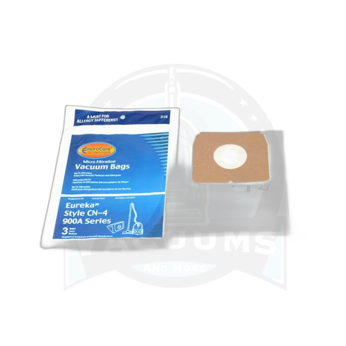 Eureka Canister Micro Paper Bags - CN-4, 3 Pack - Eureka