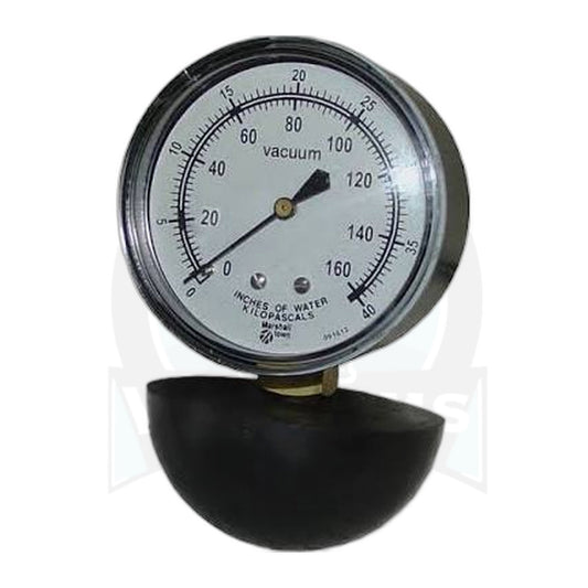 Vacuum Suction Gauge (Waterlift Gauge) 0" to 160" Water Lift