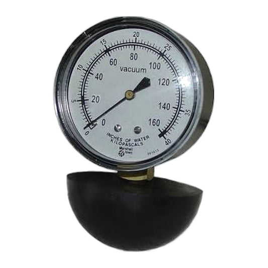 Vacuum Suction Gauge (Waterlift Gauge) 0" to 160" Water Lift