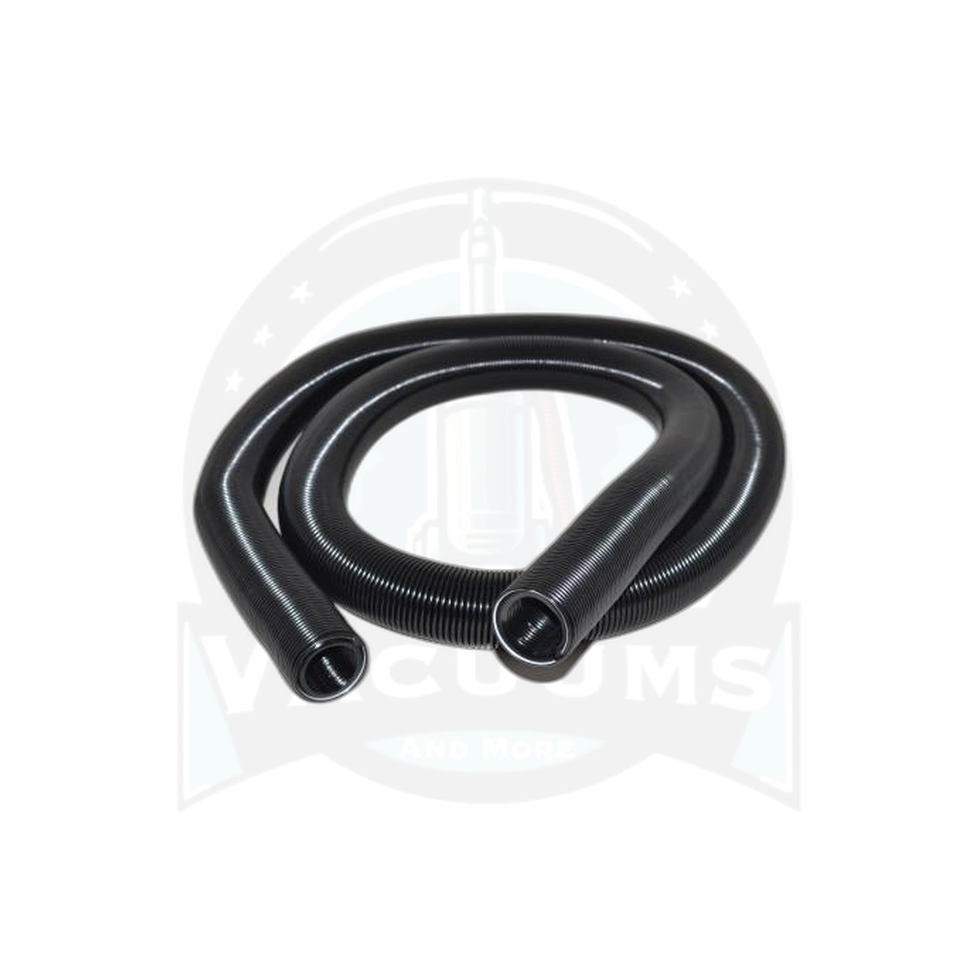 Black Stretch Vacuum Hose - 1 1/4" x 6' (Stretches to 30') - Vacuums and More