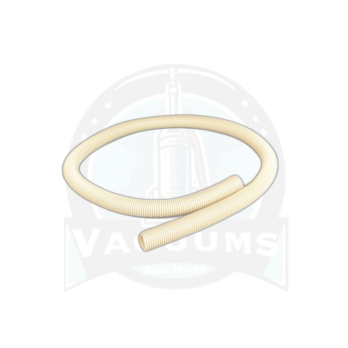 Crushproof Vacuum Hose - 6 Ft x 1-1/4 Inch, Beige
