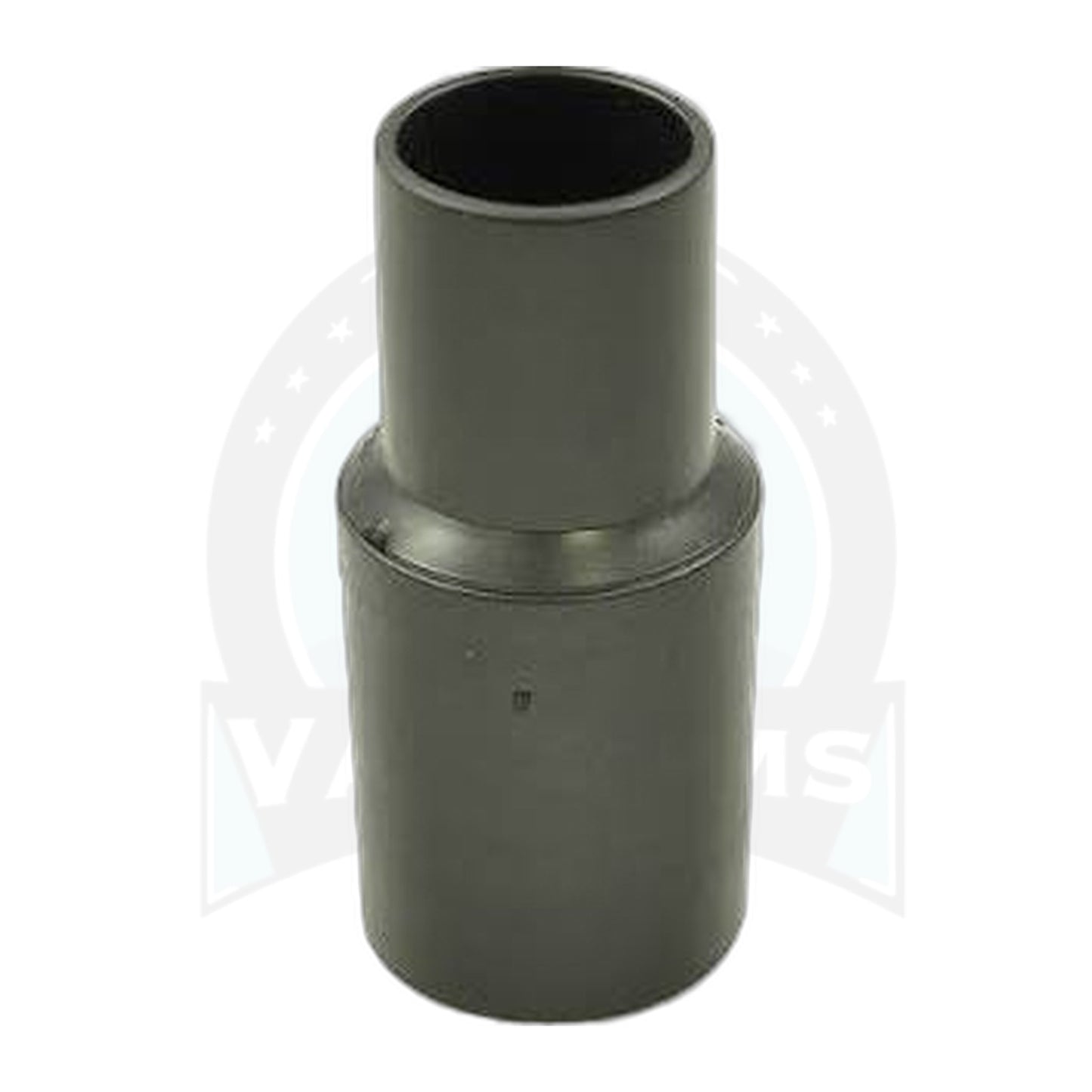1-1/4" Crushproof Hose Cuff with Swivel, Black