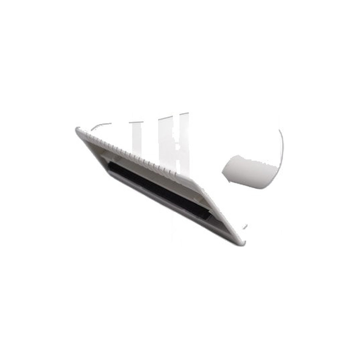 Fit All White Upholstery Nozzle with Brush Strip