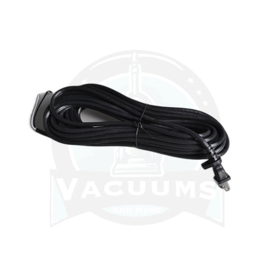 Power Cord - 40 Ft, 17/2 Black, Grip Male Plug - Vacuums and More
