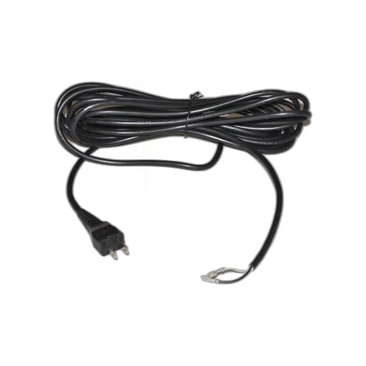 Cord Reel Cord - 22 Ft, 2-Wire, 17/2, Black, Soft, with Terminals