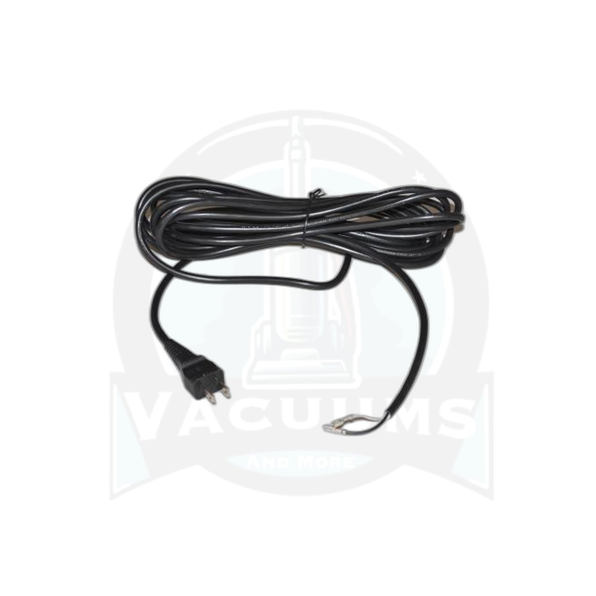 Cord Reel Cord - 22 Ft, 2-Wire, 17/2, Black, Soft, with Terminals - Vacuums and More