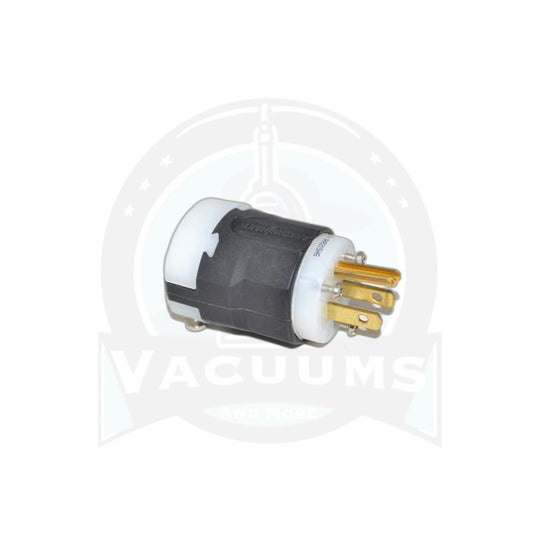 Hospital Grade Male 3-Wire Plug for 14/3 Cord - Commercial Vacuum Repair - Fit All