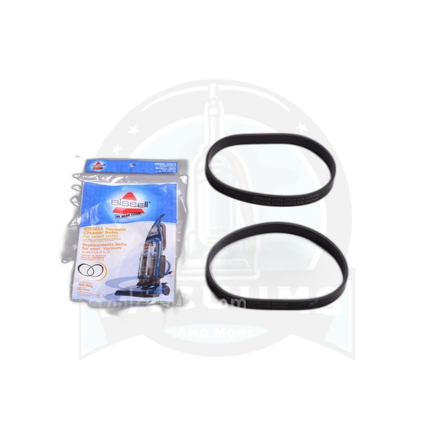 Bissell Upright Belt - 2 Pack, Style 7, 9, 10, 12, 14 - Bissell