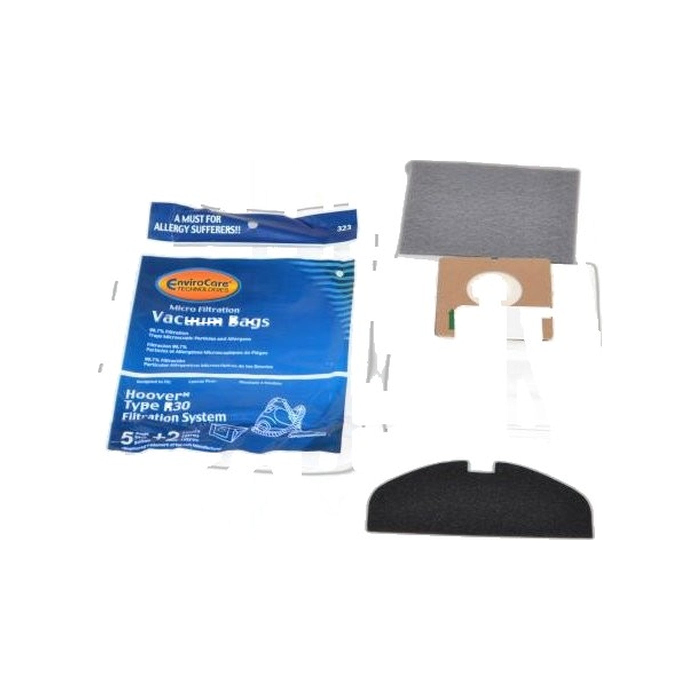 Hoover Canister Micro Paper Bags R30 Plus - 5 Pack