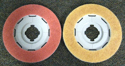 DISCO Polishing Pads (2 pads) for poor-surface prep (red) and restore gloss finish (yellow)