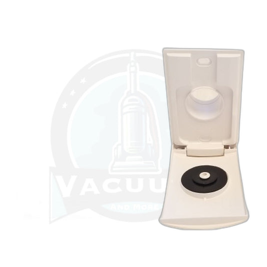 Vex Rectangular Central Vacuum Inlet Valve, White (SV8026, Beam 015238)
