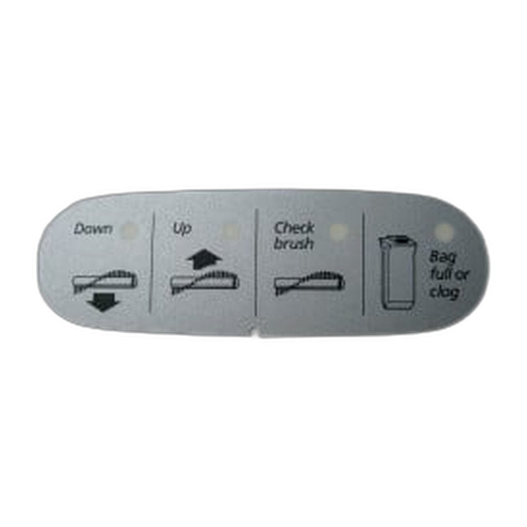 SEBO Status Display Panel in Silver for AUTOMATIC X4