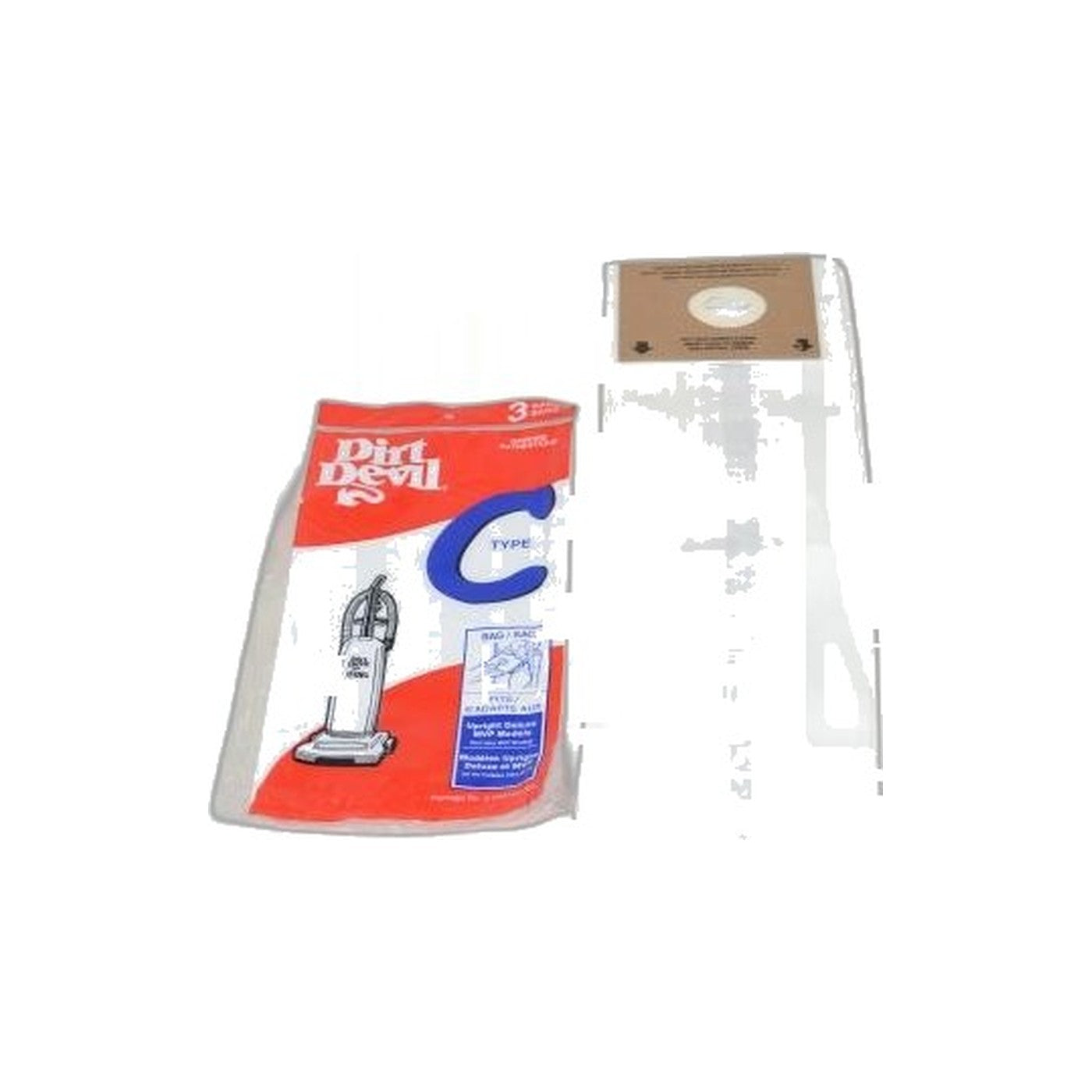 Dirt Devil 7200 Type C Upright Paper Bags - 3 Pack