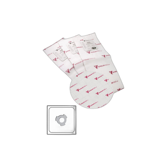 Trovac Compact Electrostatic Central Vacuum Bags, Set of 3 with Cyclofiltre