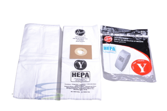 Hoover AH10040 Type Y HEPA Bags, 2 Pack