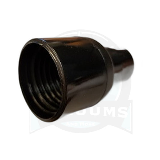 1-1/2" Crushproof Swivel Vacuum Hose Cuff, Black (CO711 / C105)