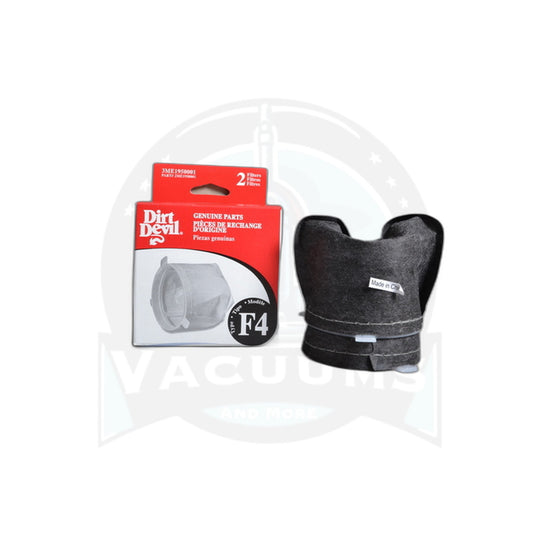 Dirt Devil Filter - Royal D/D Hand Vacuum (Type F4) - 2 Pack - Dirt Devil