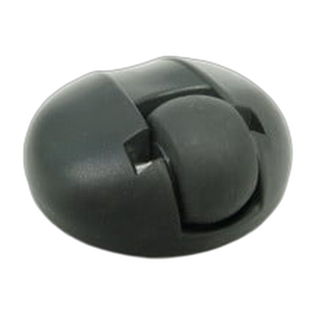 SEBO Rear Castor for AIRBELT E1, E2 and E3 Canisters - Gray Black