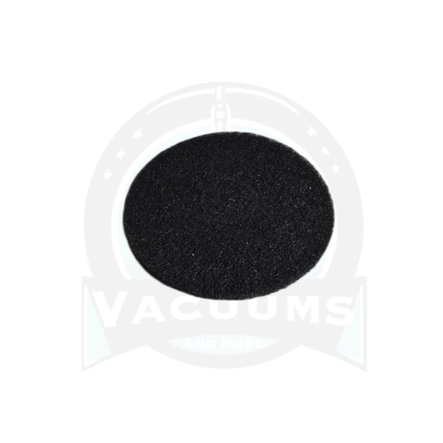 Black Stripping Pad - Oreck Orbiter, 12" Diameter - Vacuums and More