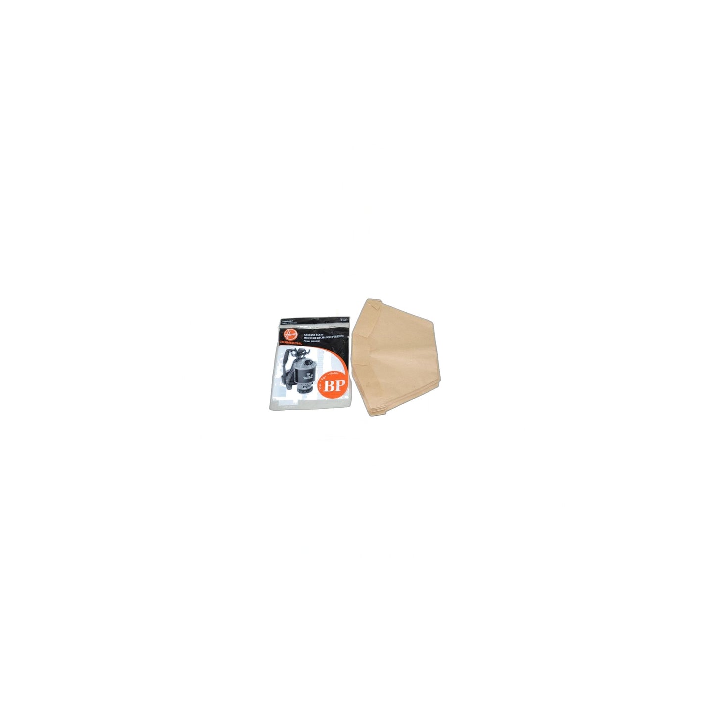 Type BP Paper Bags - Hoover C2401 / Royal RY4001 Backpack, 7 Pack