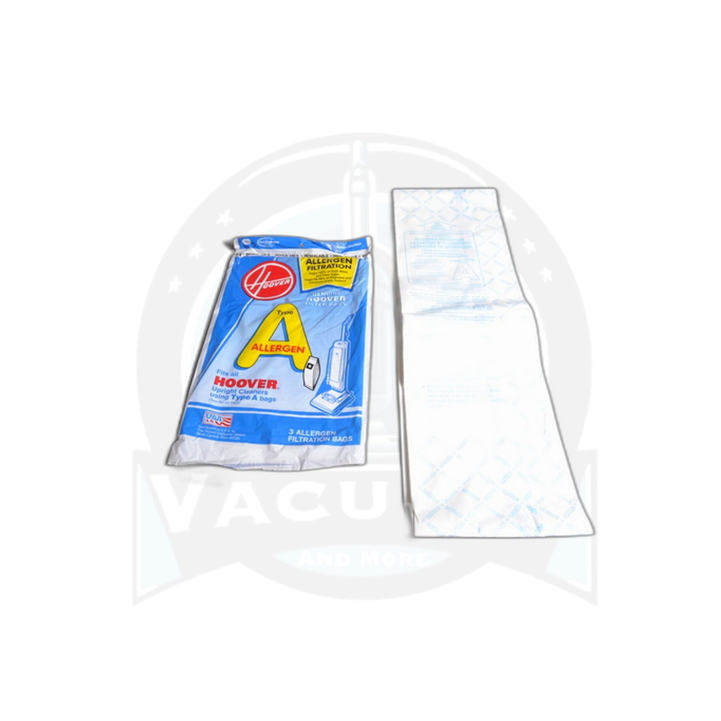 Hoover A Paper Bags - 3 Pack, Micro Filter 3 Pack - Hoover