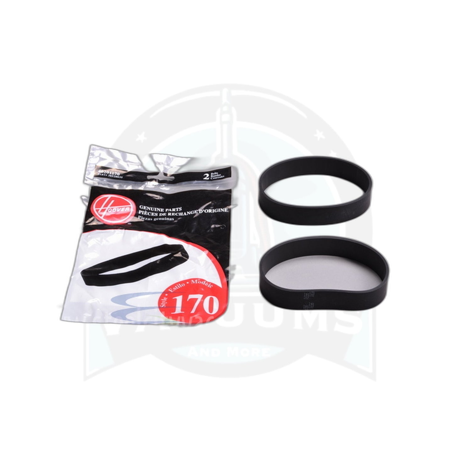Hoover Self-Propelled WindTunnel Power Drive Belt - 2 Pack - Hoover