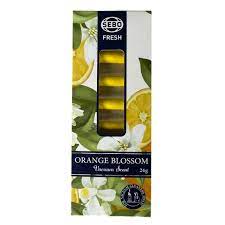 SEBO FRESH Vacuum Air Scents (orange blossom), 1 pack of 8 sticks