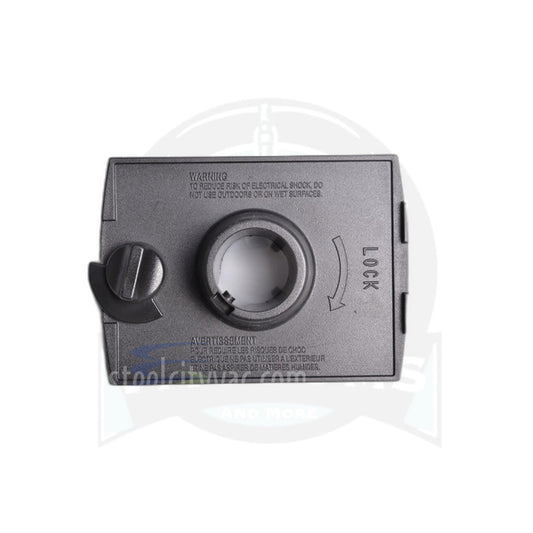 Black Cover with Knob - Oreck Buster B Canister - Oreck