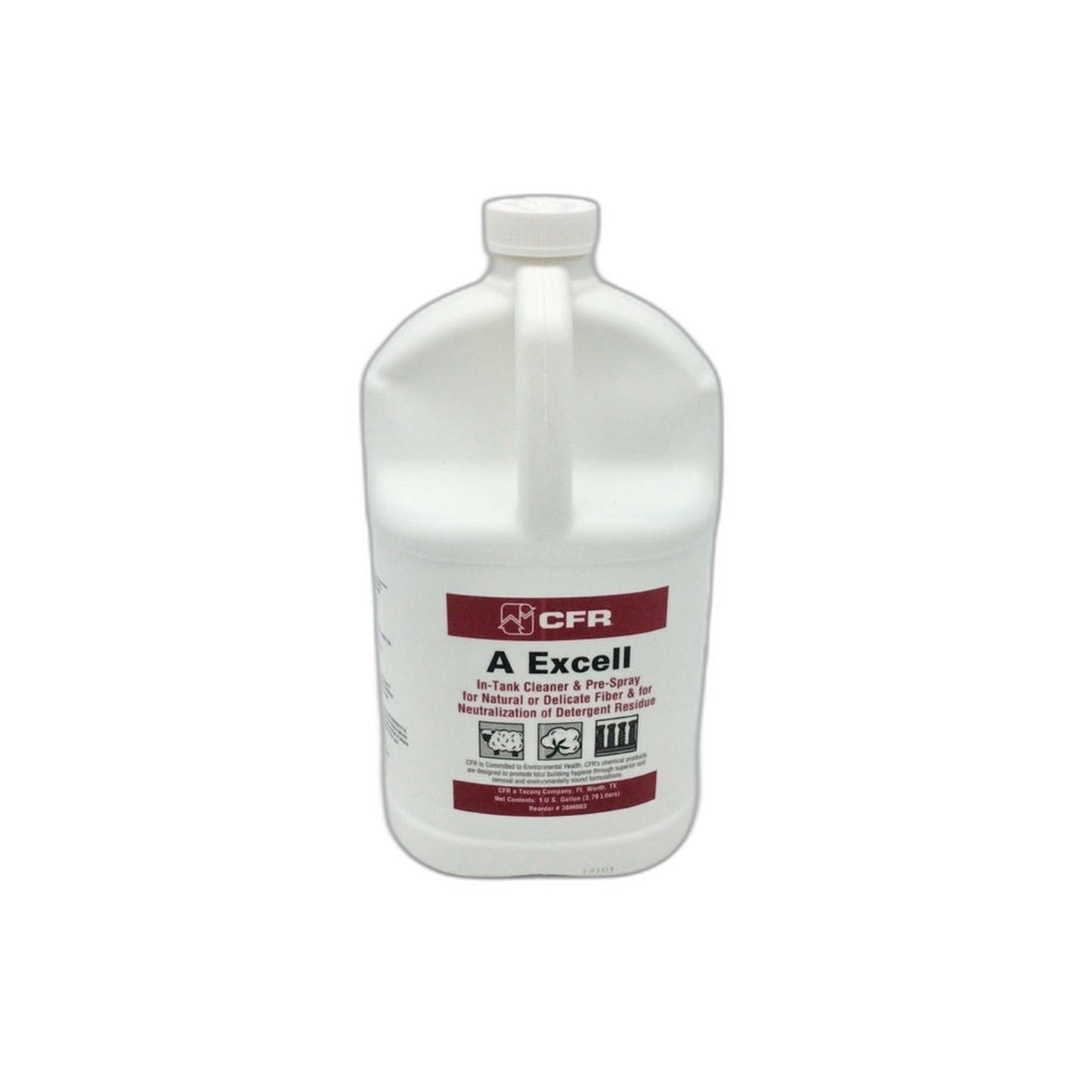 A Excell CFR Carpet Cleaning Solution - Case of Four 1 Gallon Jugs