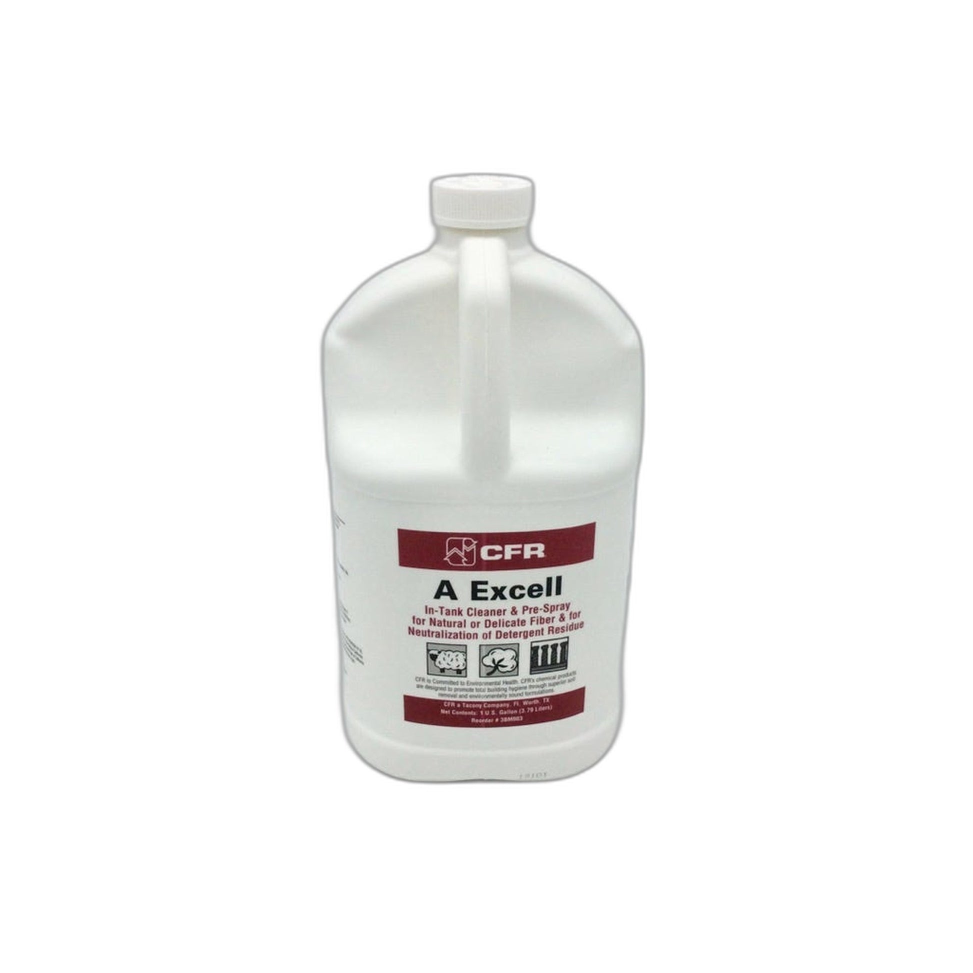 A Excell CFR Carpet Cleaning Solution - Case of Four 1 Gallon Jugs