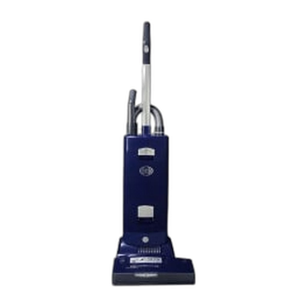 SEBO AUTOMATIC X8 Bagged Upright Vacuum with Headlight, Dark Blue