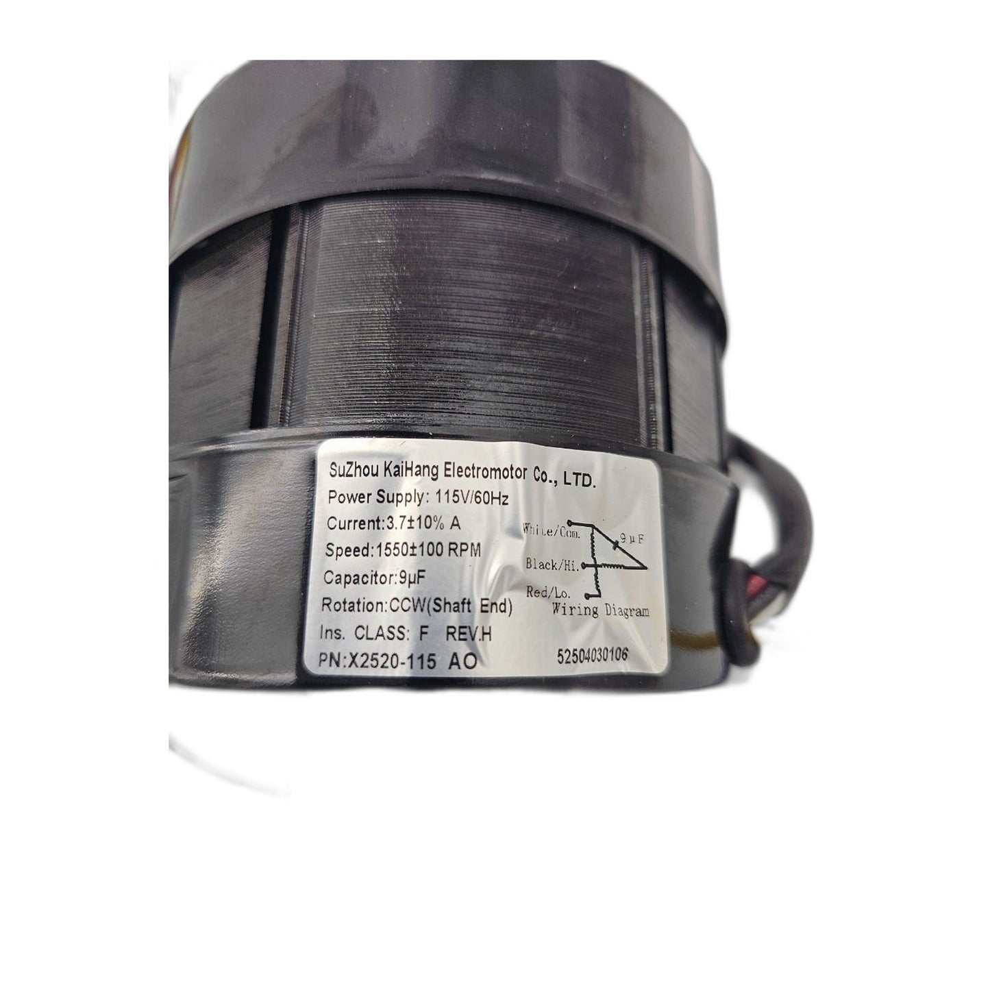 Powr-Flite Fan Motor for PDF6WRD F6 Downdraft Dryer