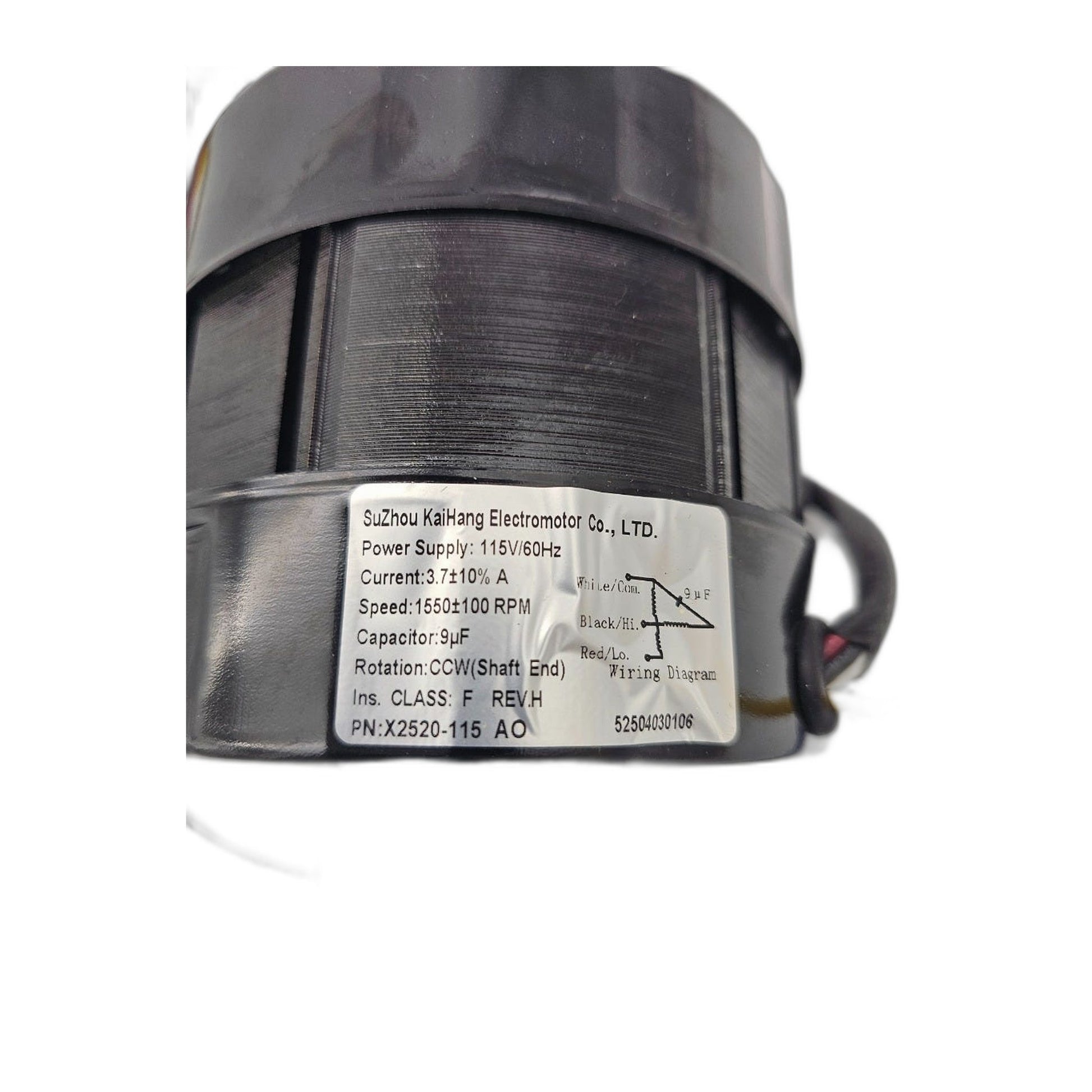 Powr-Flite Fan Motor for PDF6WRD F6 Downdraft Dryer