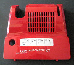 Power Head Cover, without exhaust filter cover, for X7 (red)